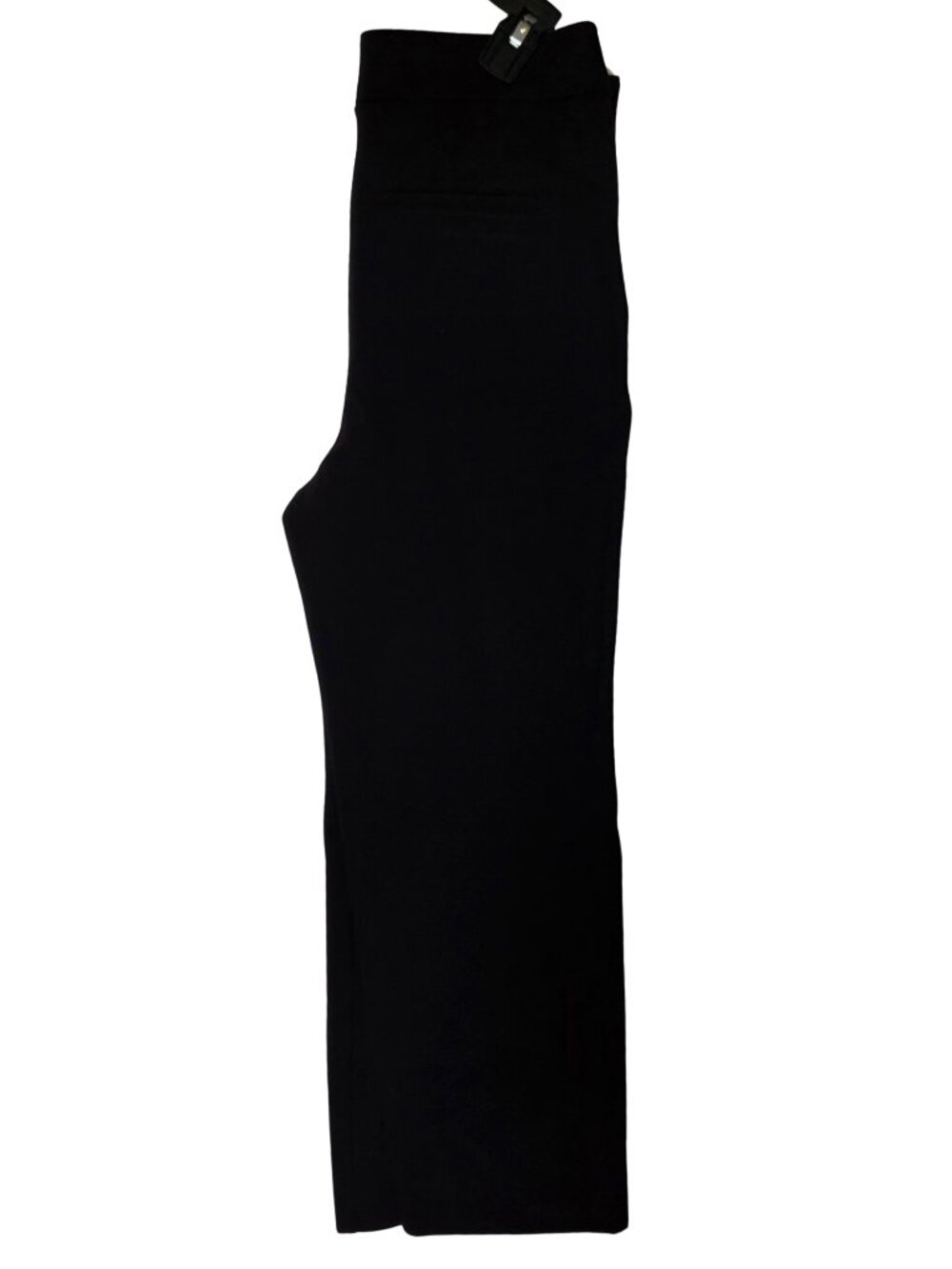 Nine West Stretchy Waist Straight Leg Black Pants